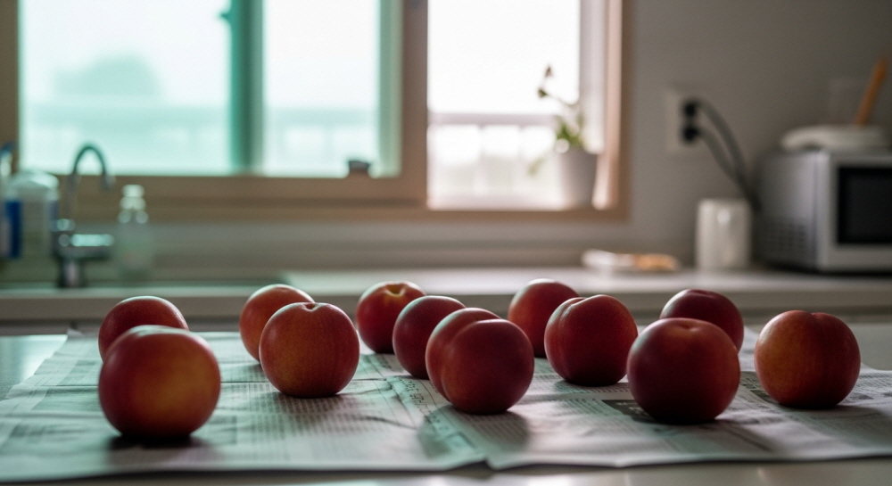 천도복숭아 후숙 기간