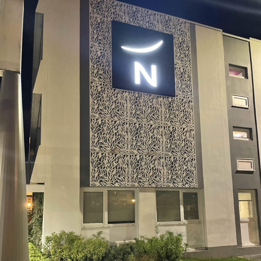 노보텔 르망 전경