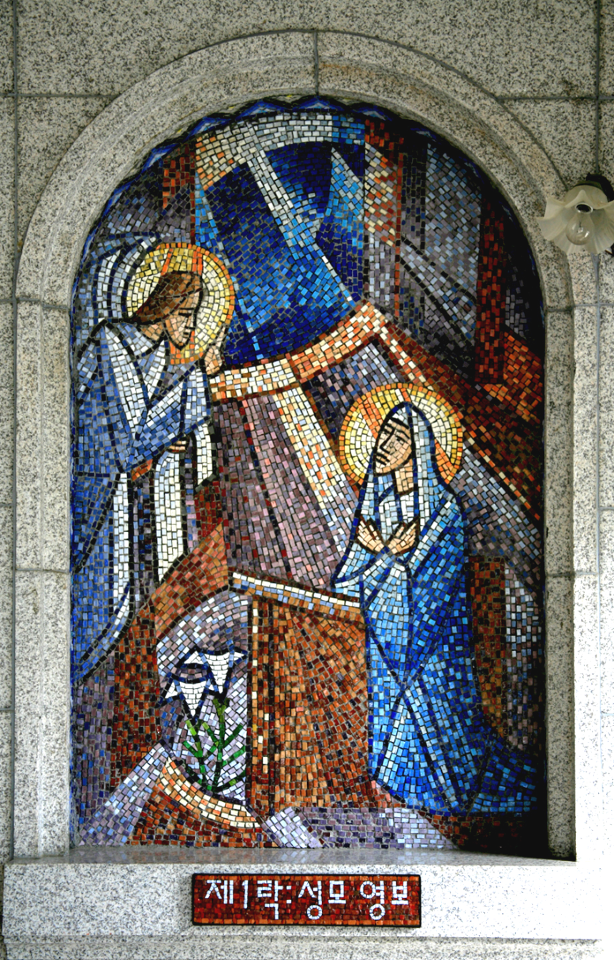 성모 칠락 모자이크화