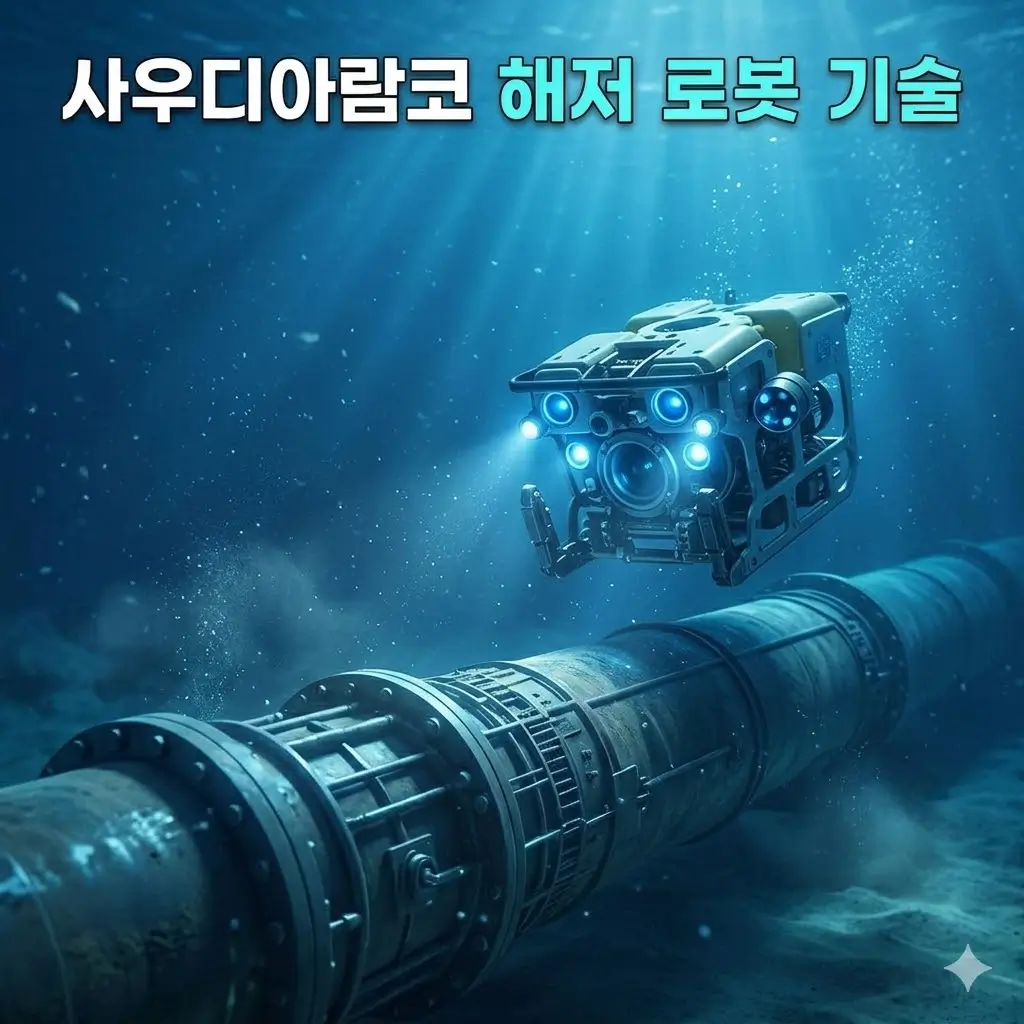 사우디아람코 해저 로봇 기술의 혁신과 해양 에너지의 미래