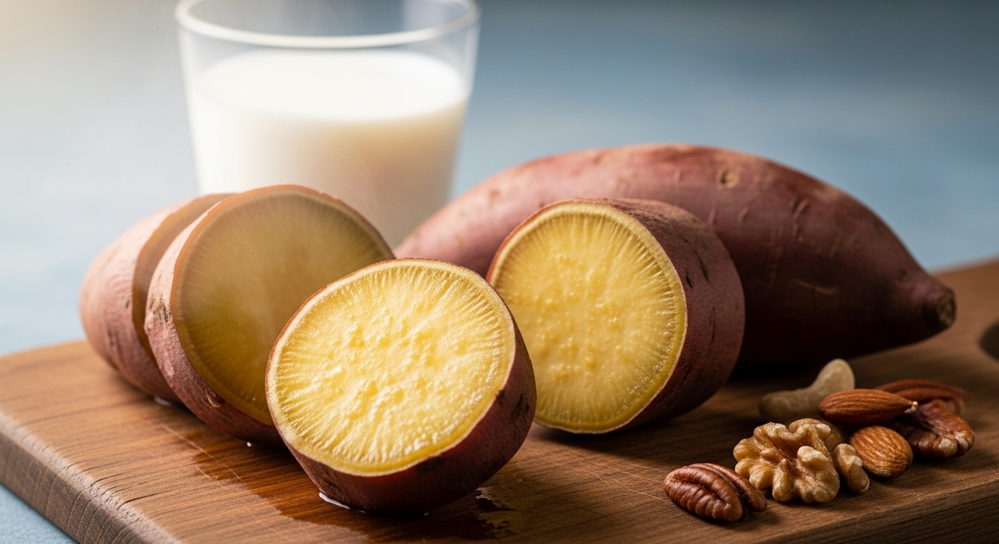 혈당 폭탄 피하는 법: 군고구마 대신 찐고구마를 '이것'과 함께 먹어야 하는 이유