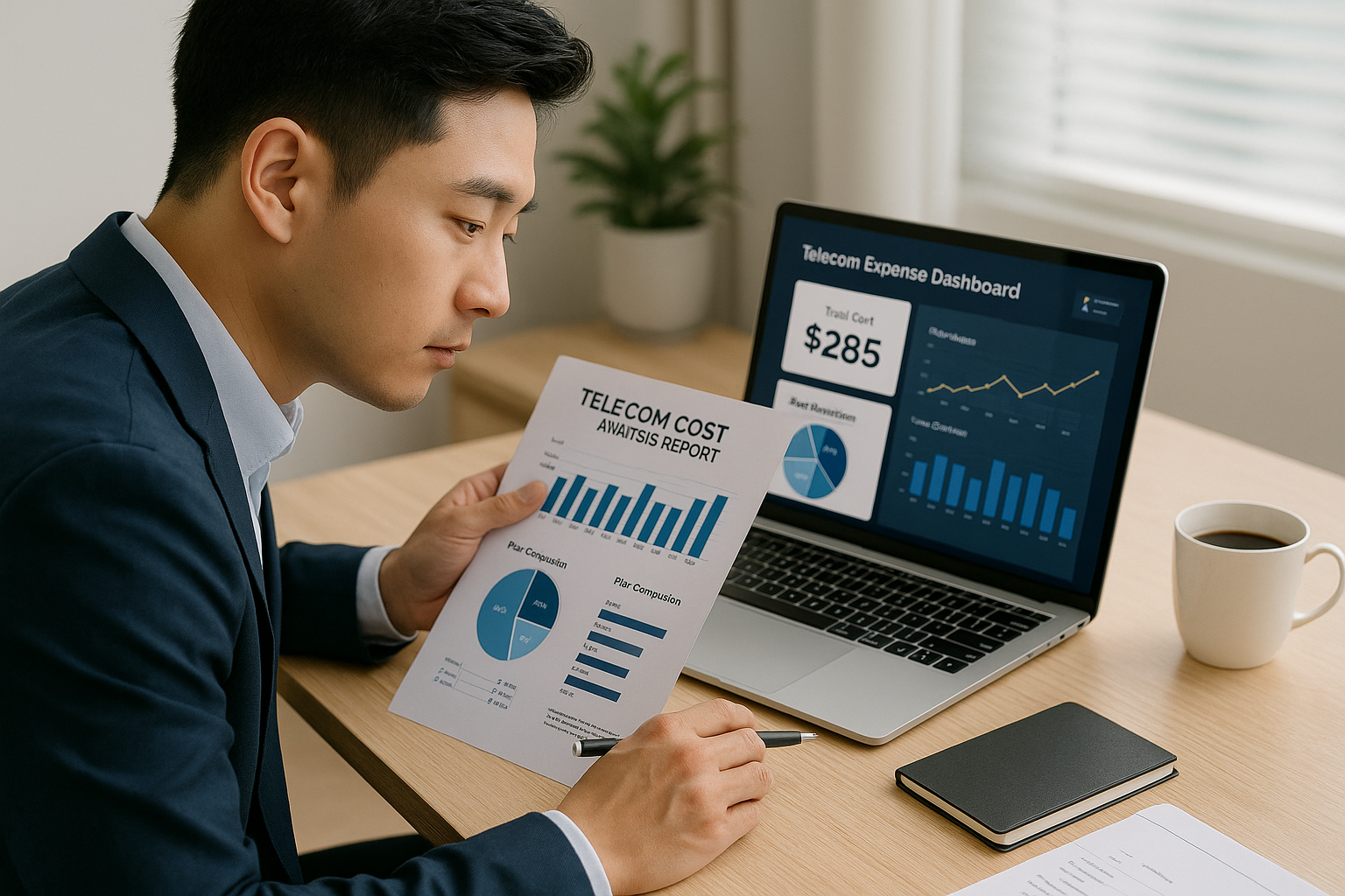 통신비 분석 리포트 검토