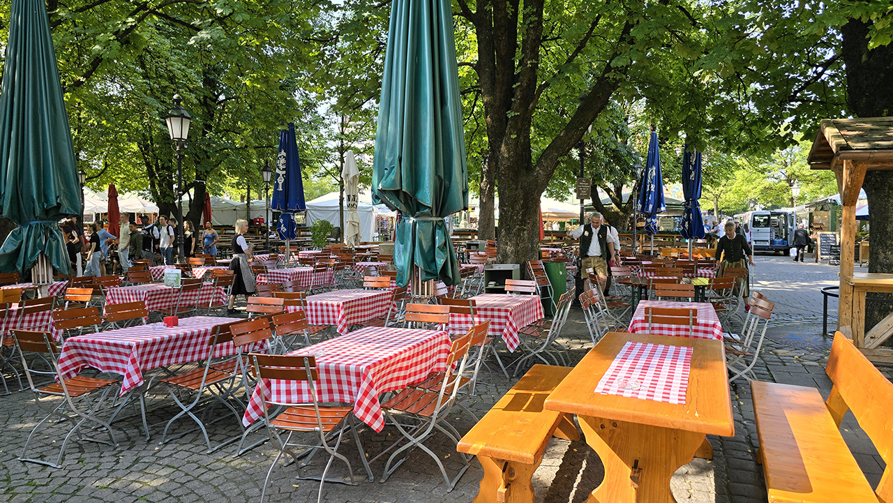 빅투알리엔 시장 비어가르텐