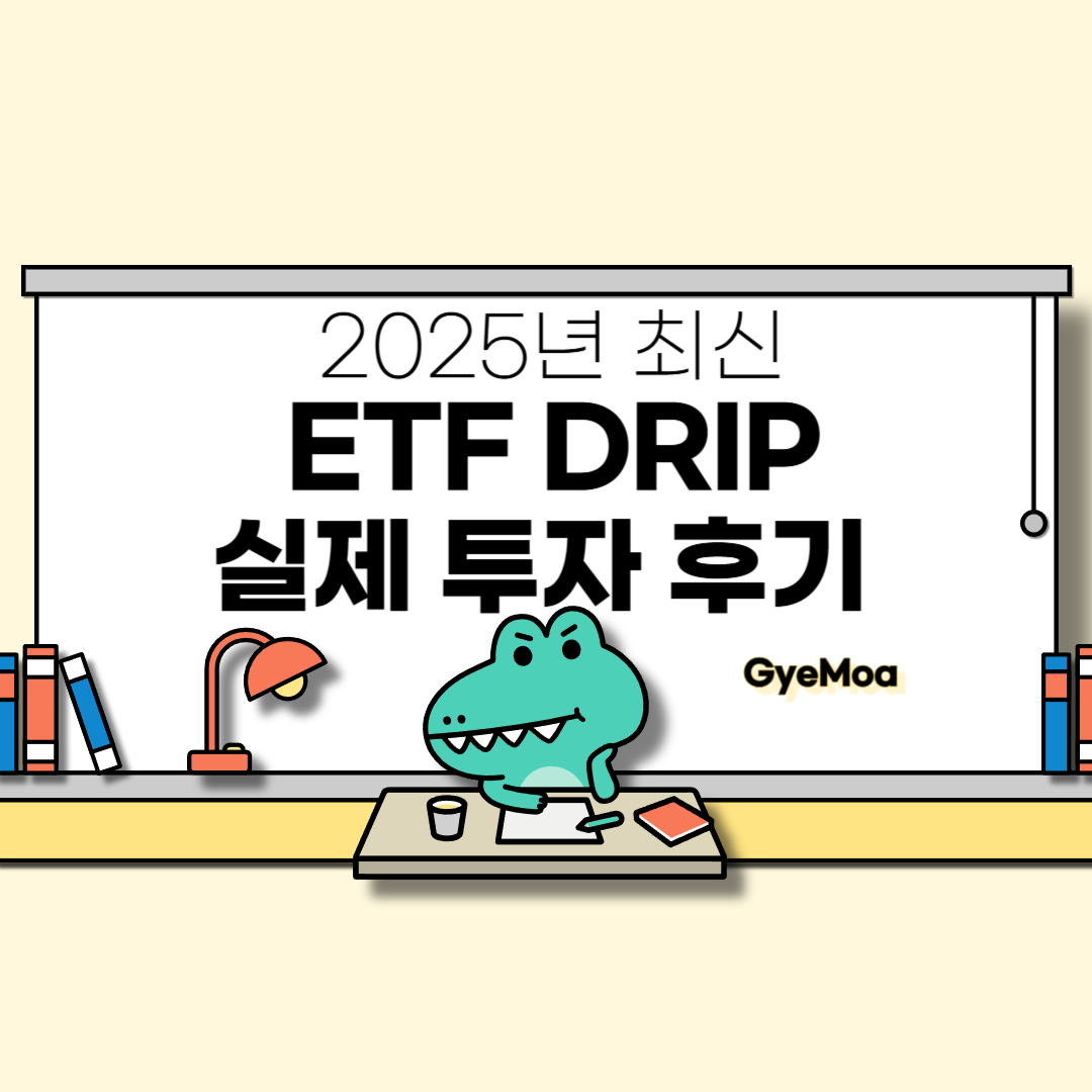 ETF DRIP 실제 투자 후기