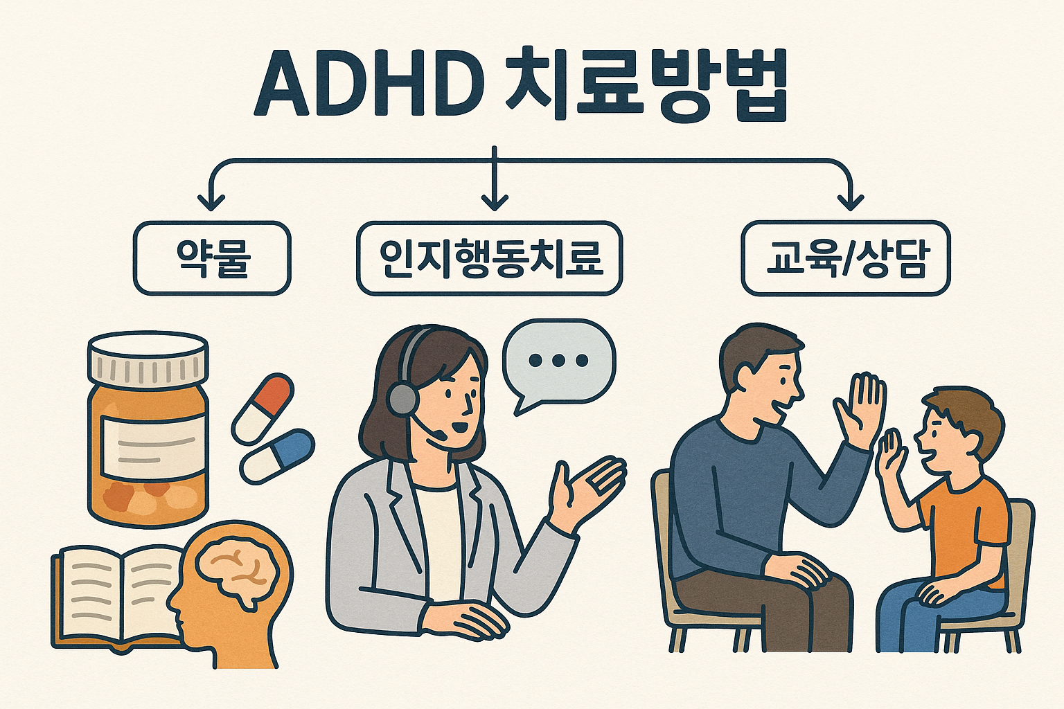 ADHD 치료방법 정리