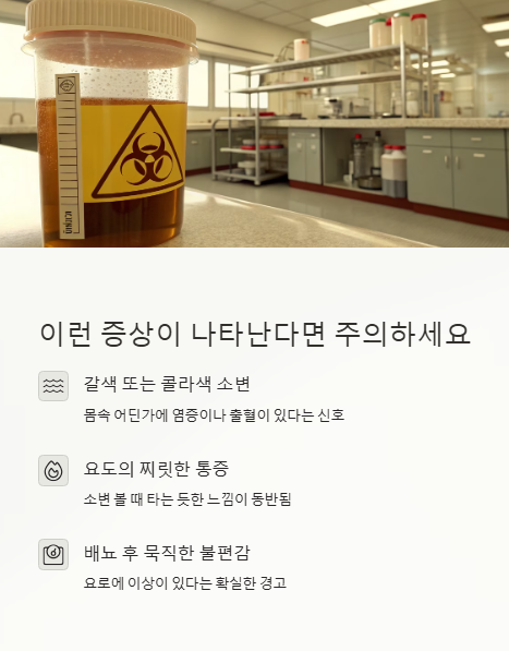 이런 증상이 나타난다면 주의 하세요