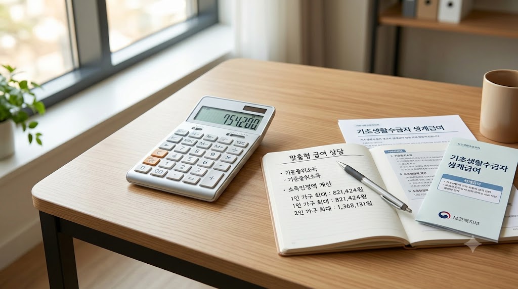 2026년 기초생활수급자 생계급여 조건과 1인 가구 실제 지급액 총정리
