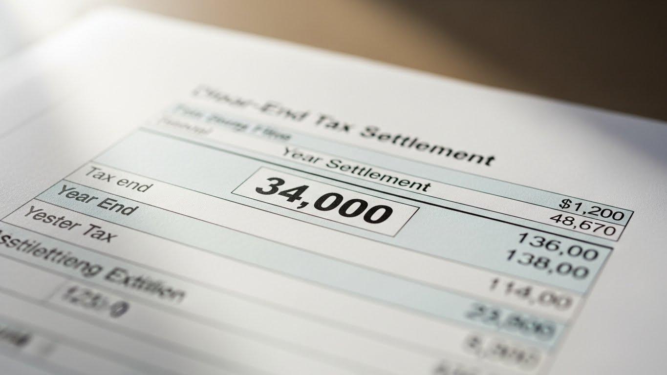 연말정산 1인가구 납부세액