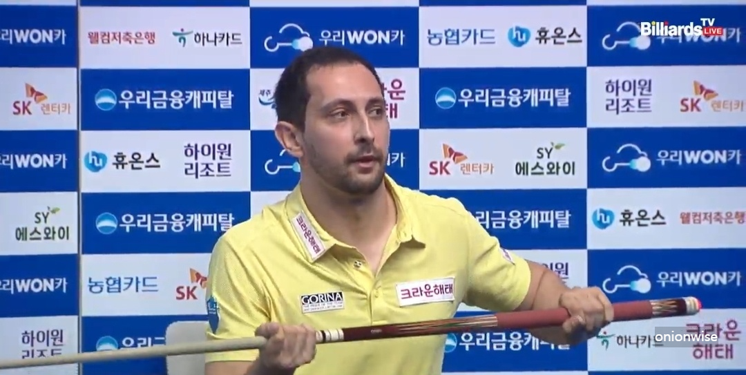 다비드 마르티네스 최성원 경기결과 - 우리금융캐피탈 PBA 챔피언십 8강