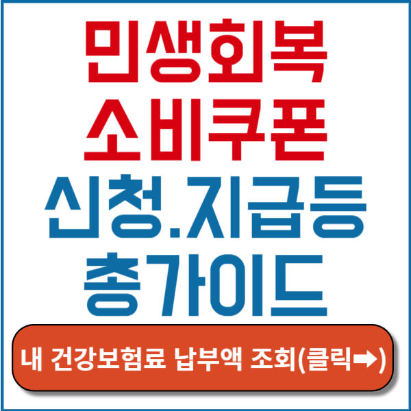 민생회복 소비쿠폰 썸네일