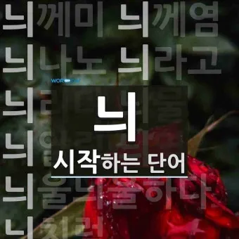 네글자 동물이름과 어려운 동물이름 모음 정리_25