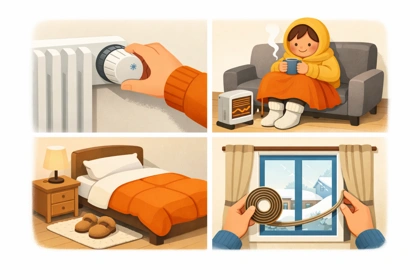 아파트 난방비 절약방법 실내 온도 관리 예시4