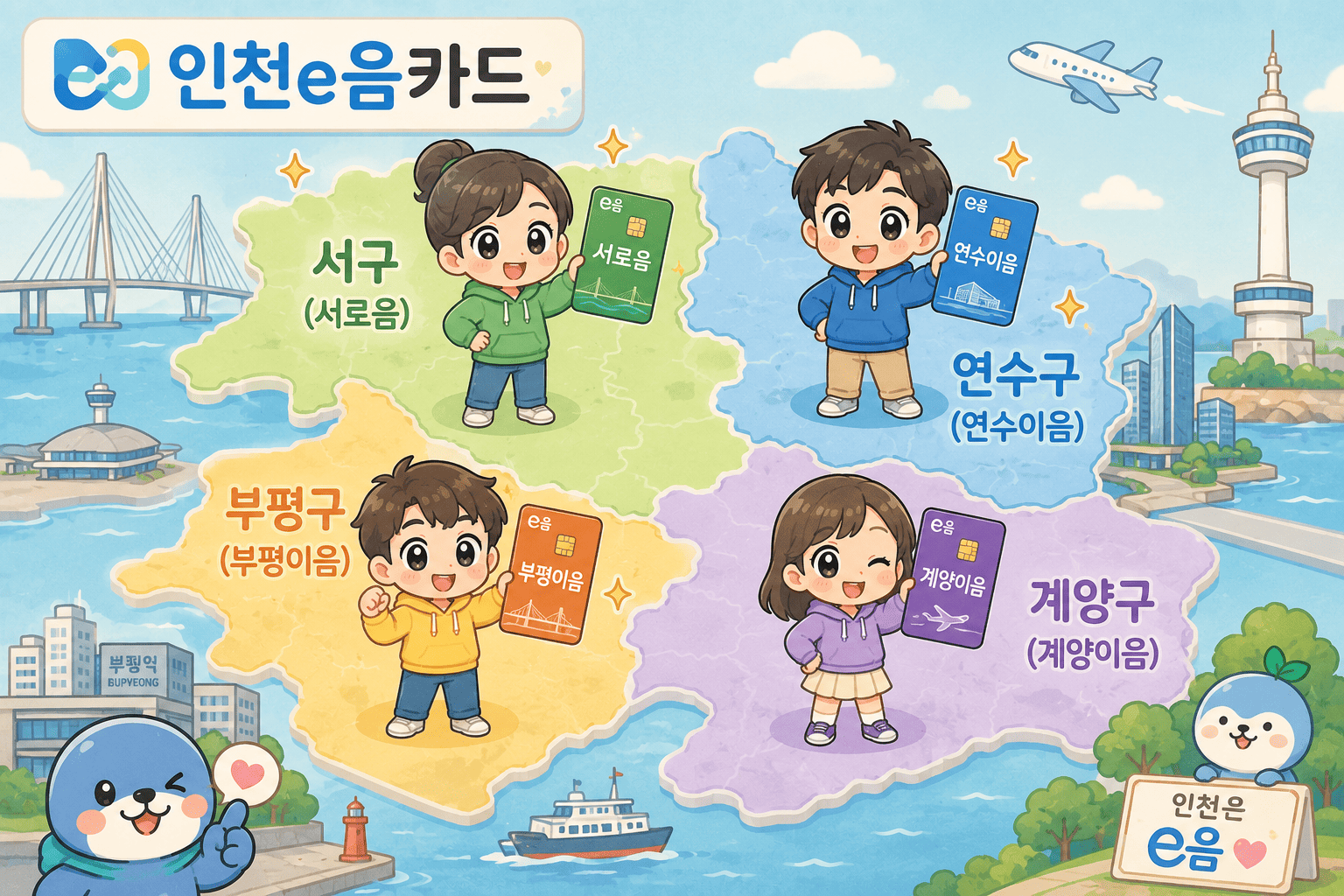 인천e음카드 사용처