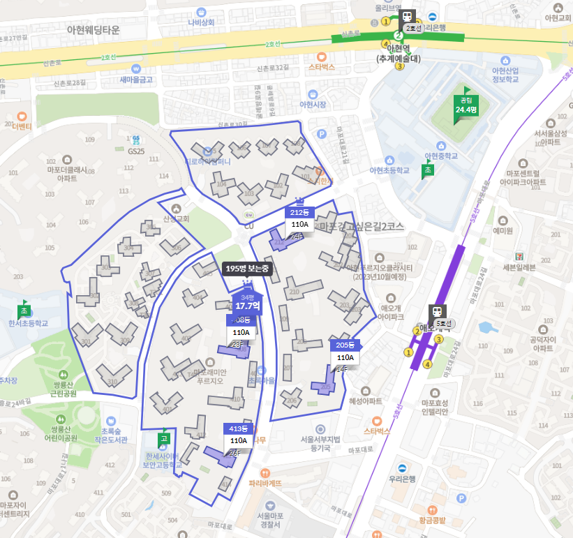 단지배치도