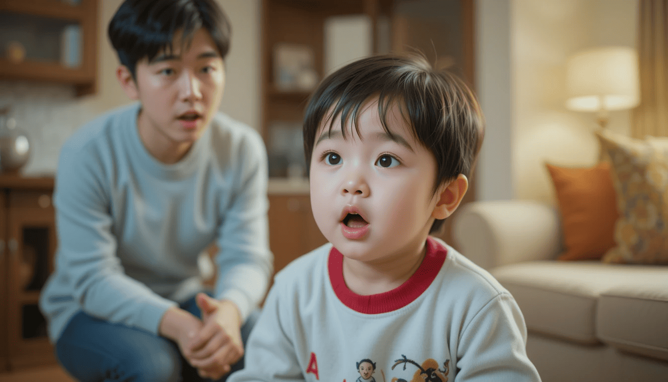 욕을 따라하는 아이 관련 사진