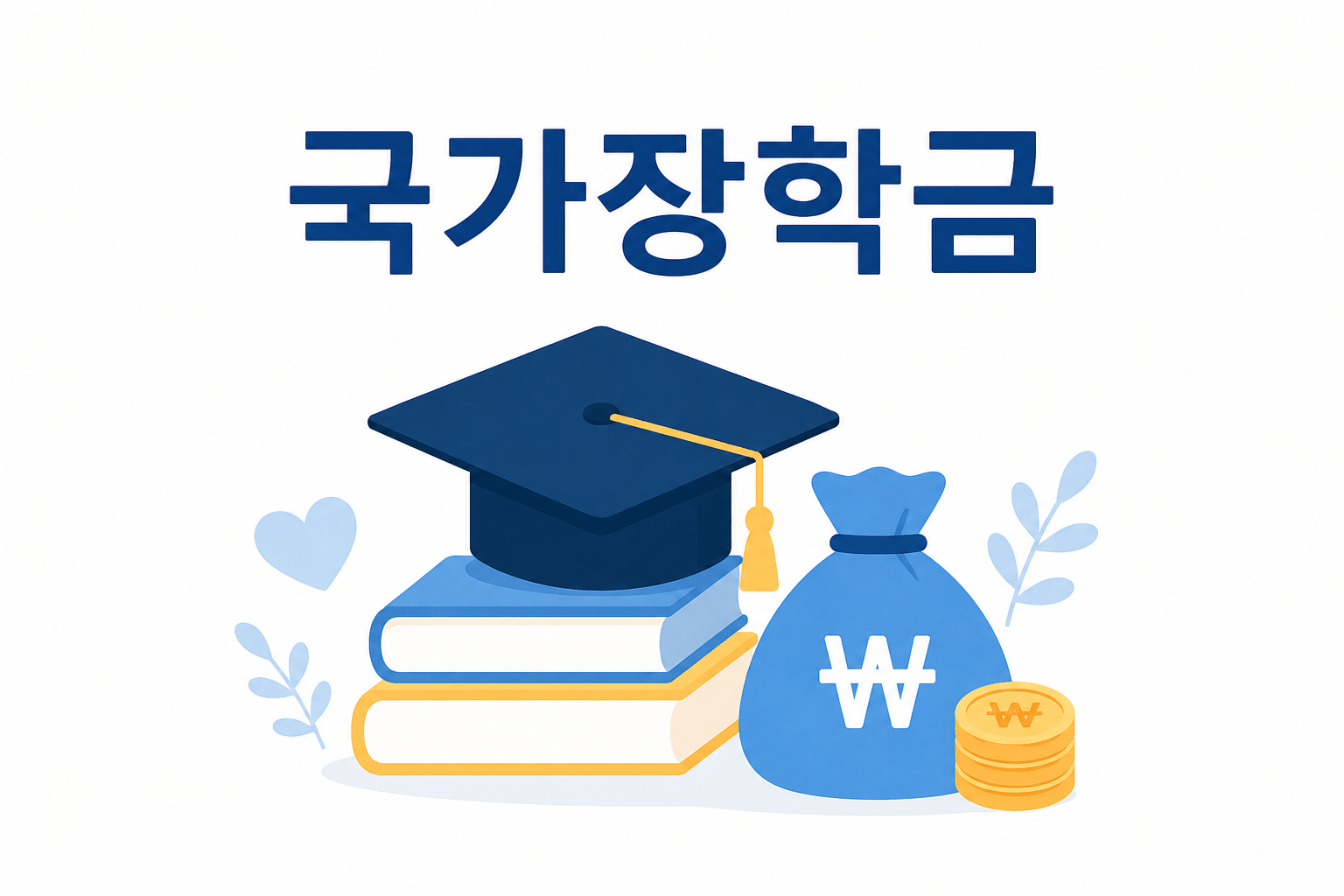 국가장학금 신청 방법 안내 이미지