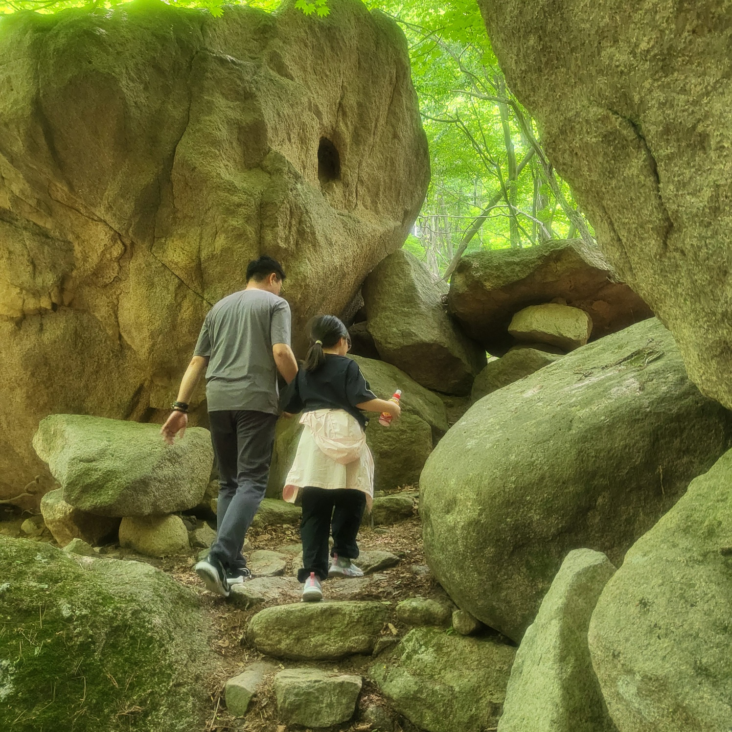 속리산 문장대(아이와 등산하기)