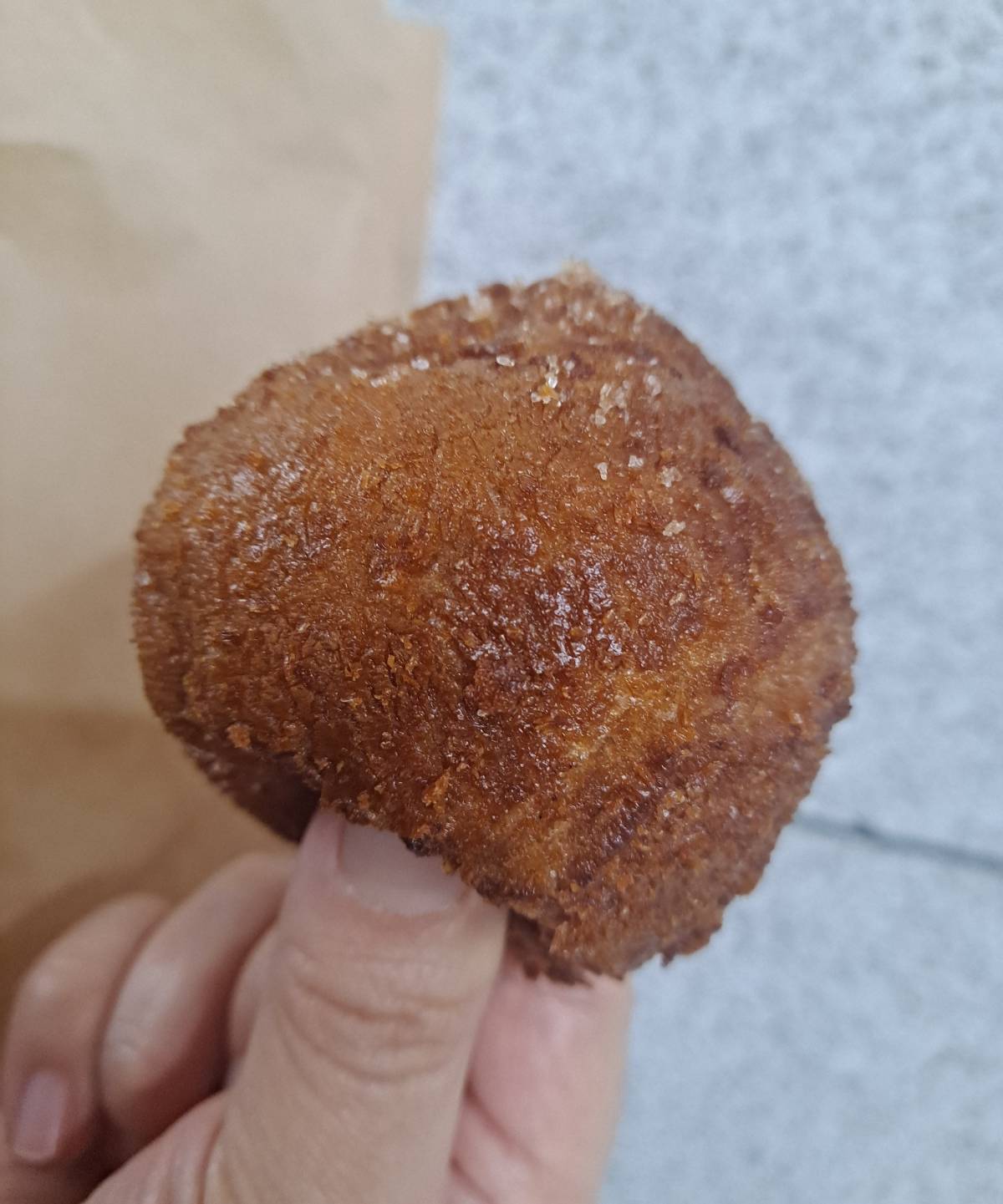 광장시장 고구마 도너츠