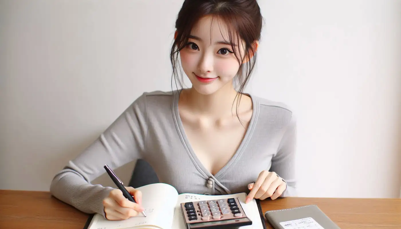 국세청홈택스-연말정산간소화-서비스를-이용하는-여성의-모습