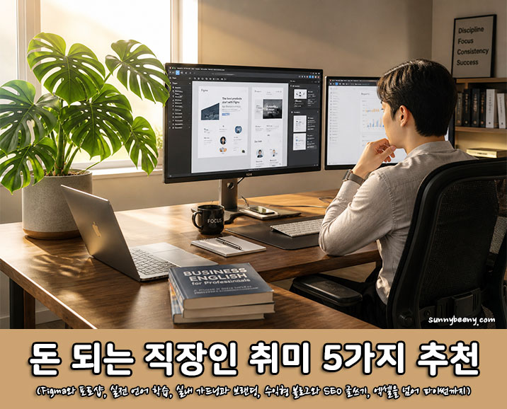 돈 되는 직장인 취미 5가지