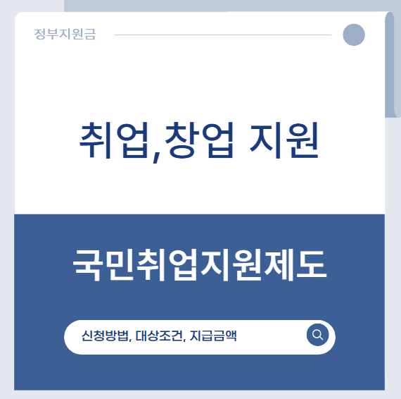 국민취업지원제도