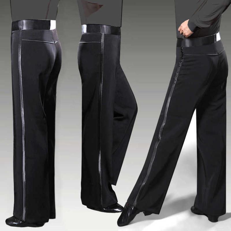 남성 댄스복 하의 바지 라틴 사교 댄스 모던 공연복