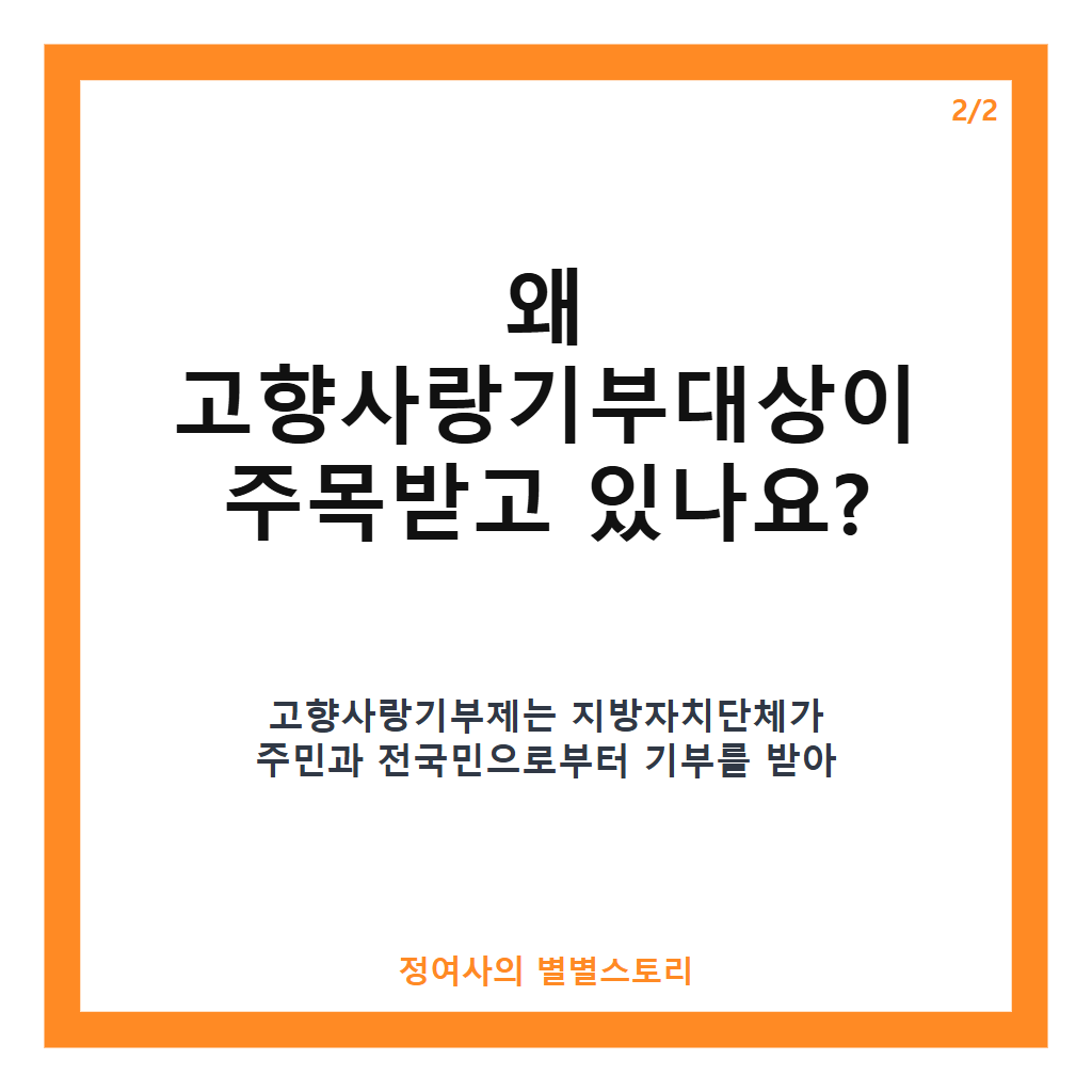 고향사랑기부대상 수상 지자체별 우수 사례와 지역경제 활성화 성과 분석 카드뉴스 3