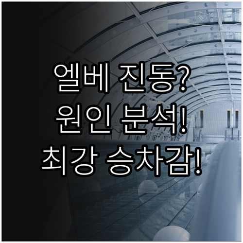 엘리베이터 진동의 기계적, 제어적 원..