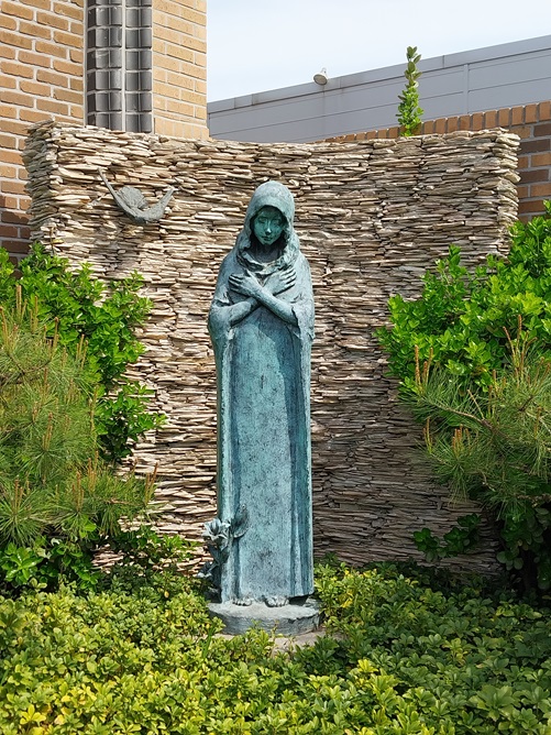 아산 온양풍기동성당 성모상