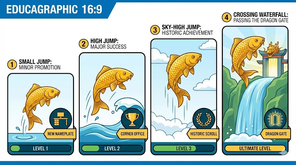 잉어가 뛰어오르는 꿈 대박? 승진 합격 출세 길몽 해몽