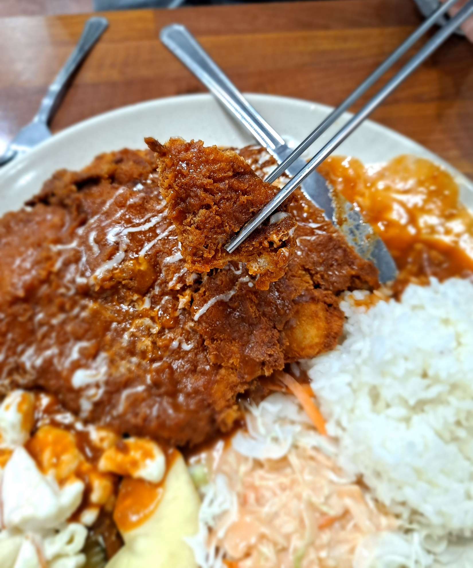 신신분식 돈까스 한조각