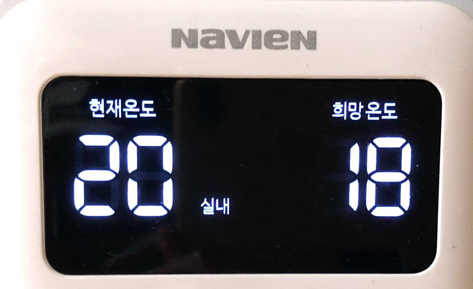 경동보일러-실내모드