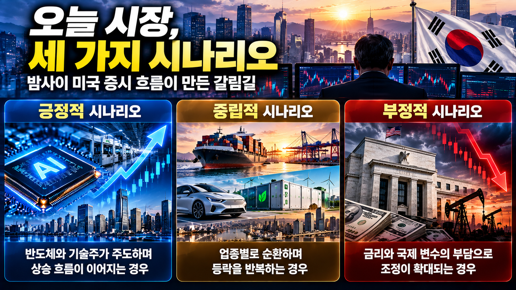 오전 9시30분 이후 확인할 외국인·반도체·환율·업종 순환매 체크리스트