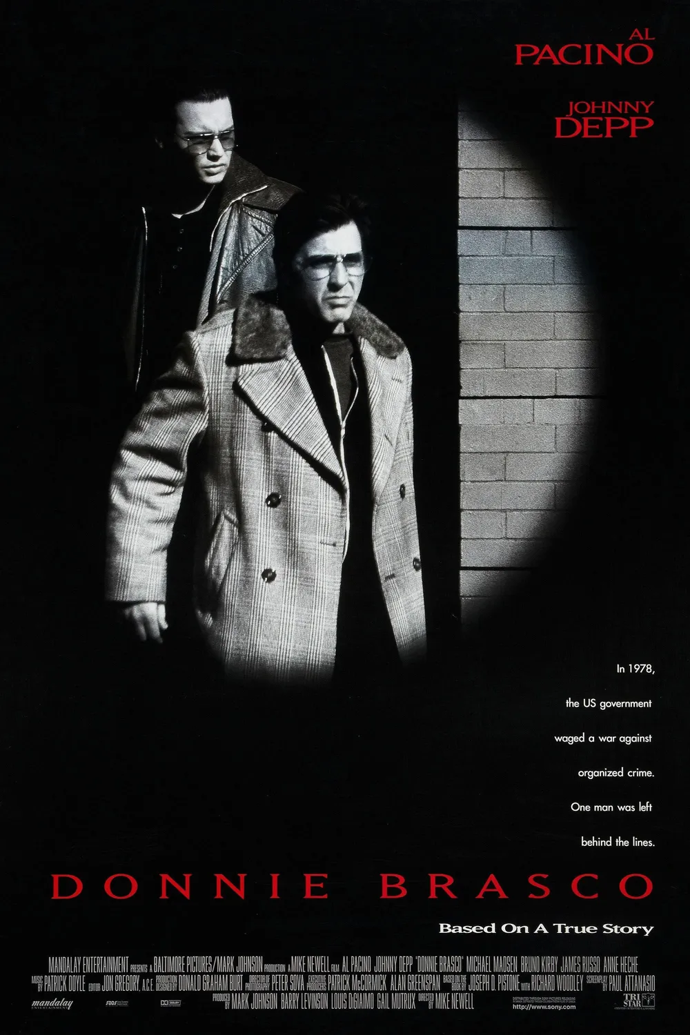 영화 도니 브래스코(1997) “믿음과 배신의 경계선”