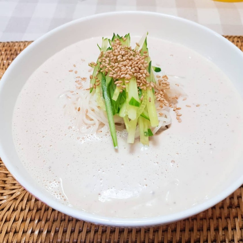 콩국수 만들기