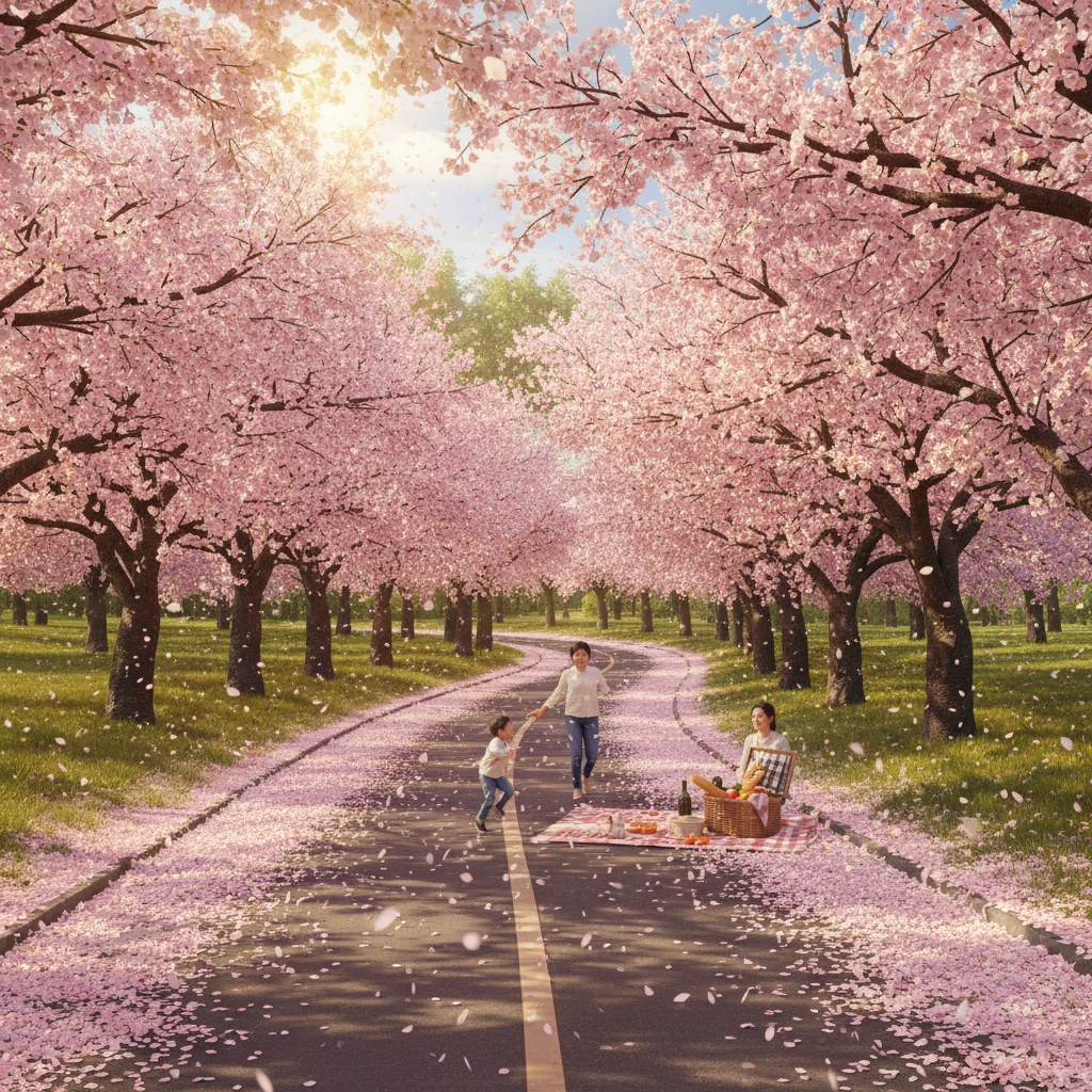 경북 고령 벚꽃 여행 지산동 고분군 ..