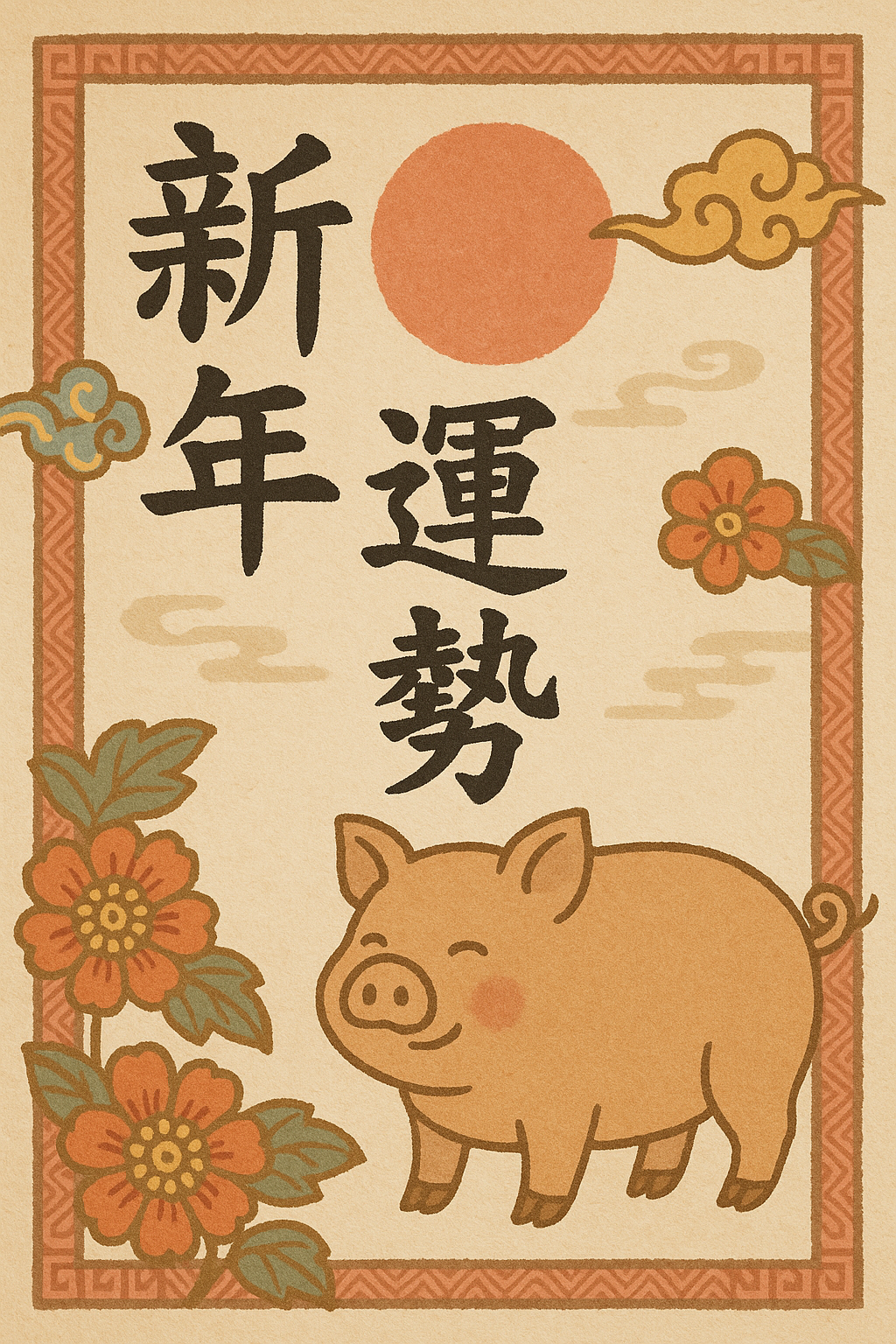 병오년 돼지띠 - 사진