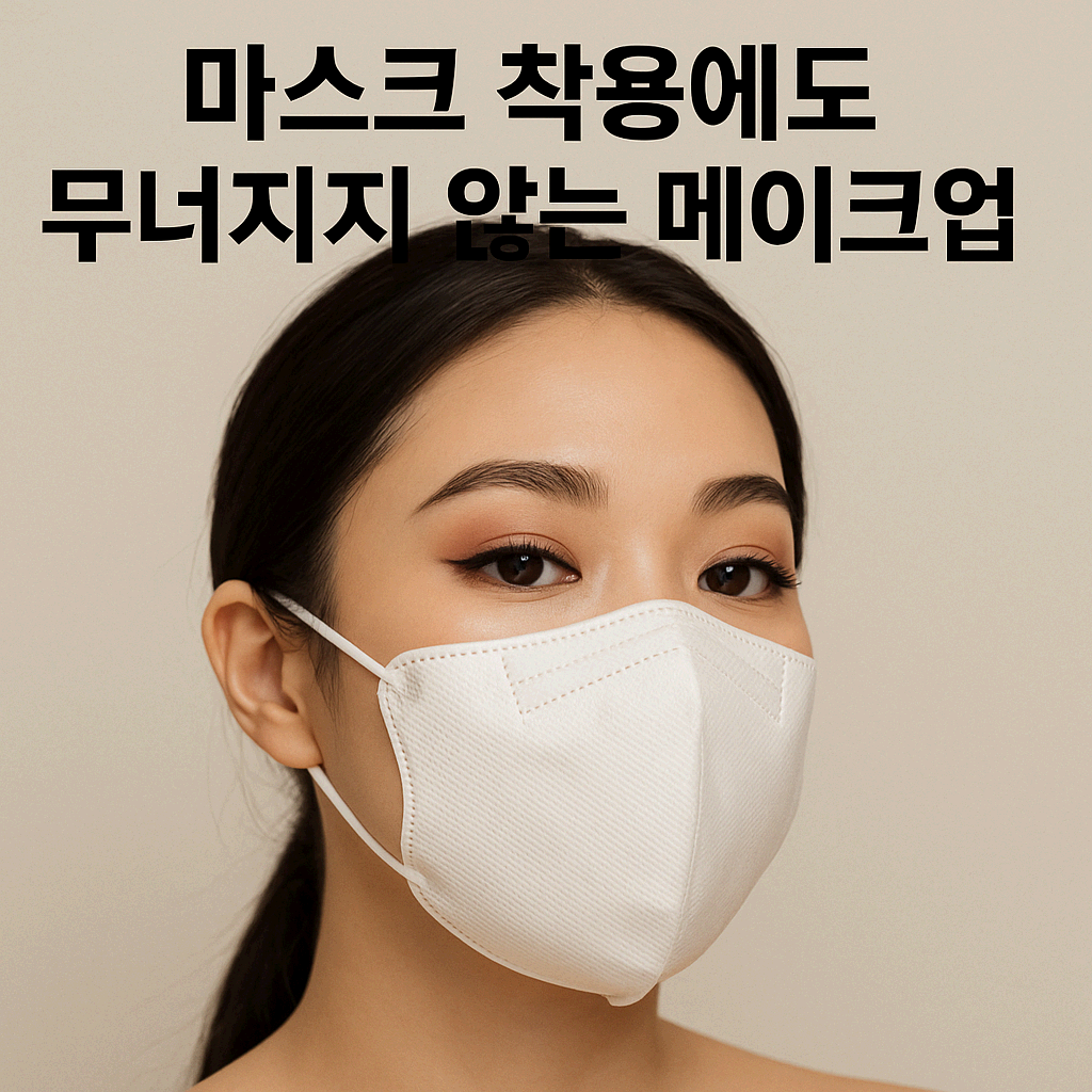 마스크 착용에도 무너지지 않는 메이크업 팁