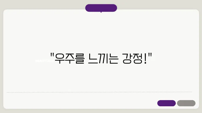 우주오란다 말랑말랑 플레인 강정