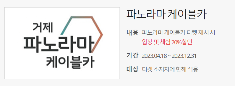 거제 씨월드 할인