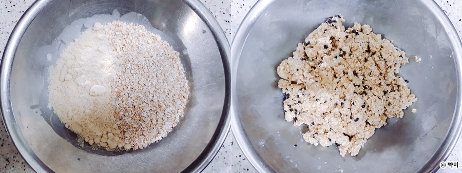 다이어트-간식-아몬드-오트밀-쿠키-만들기