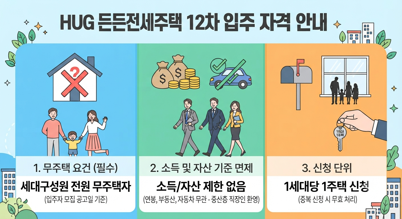 HUG 든든전세주택 12차