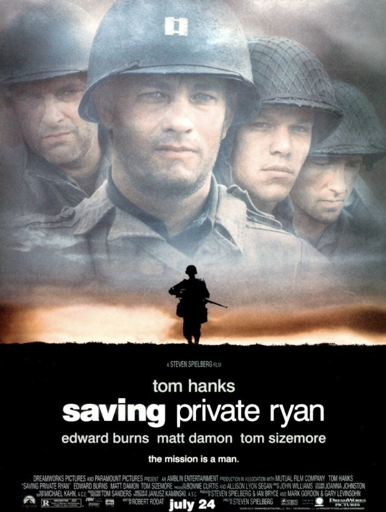 라이언 일병 구하기 영화 이미지