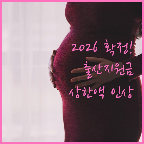 2026년 고용보험 출산지원금 인상 ..