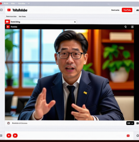 투자에대해 설명하고있는 투자자