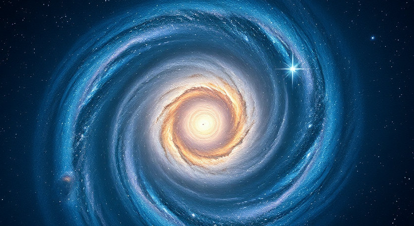 은하수의 회전 이미지