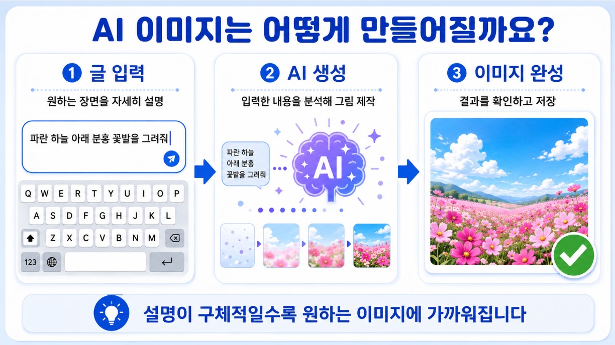 AI 이미지 만들기 3단계