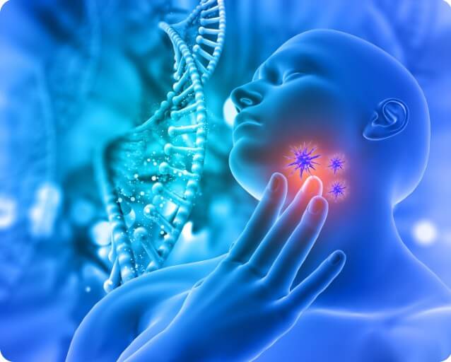 목이 불편한 환자의 엑스레이 사진