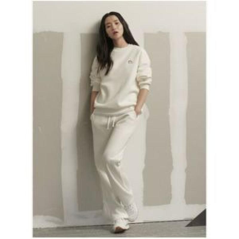 폴햄 여성 플리스 스트레이트 일자형 겨울 기모 트레이닝 팬츠 4PT2302