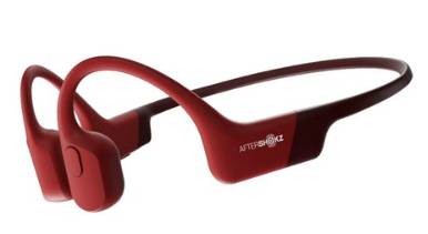 애프터샥 에어로펙스 골전도 블루투스 이어폰, AS800, 레드